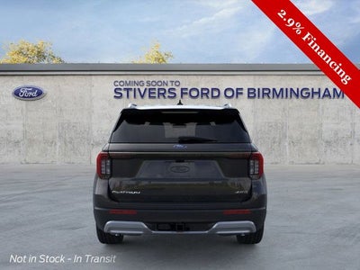 2026 Ford Explorer Platinum