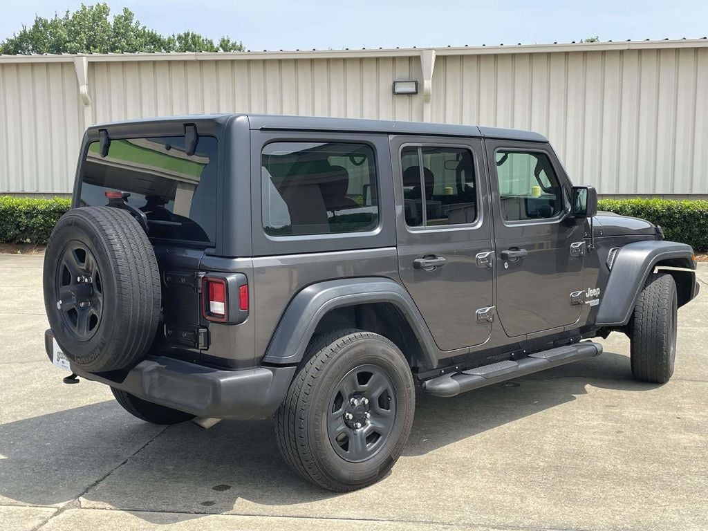 2018 Jeep Wrangler Unlimited Sport