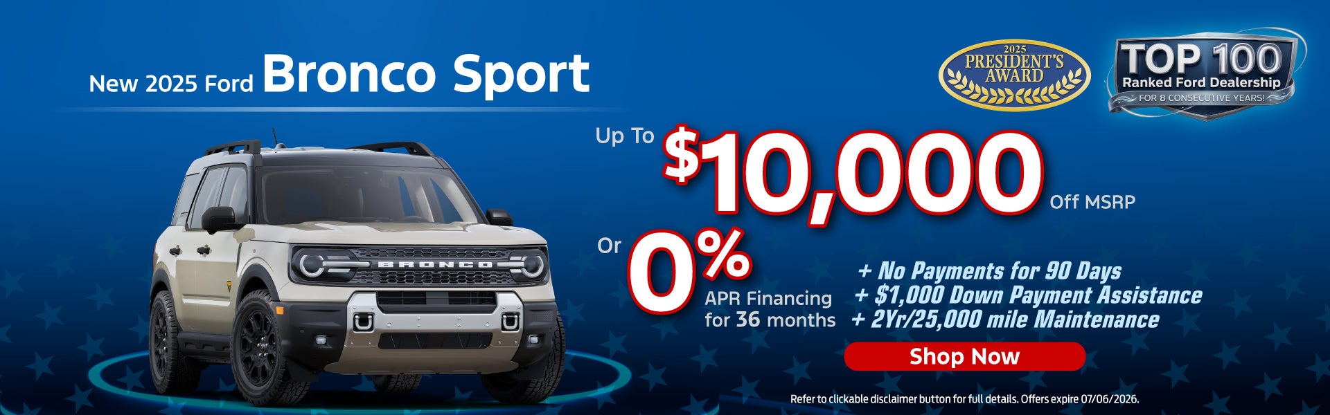 NEW 2025 Ford Bronco Sport