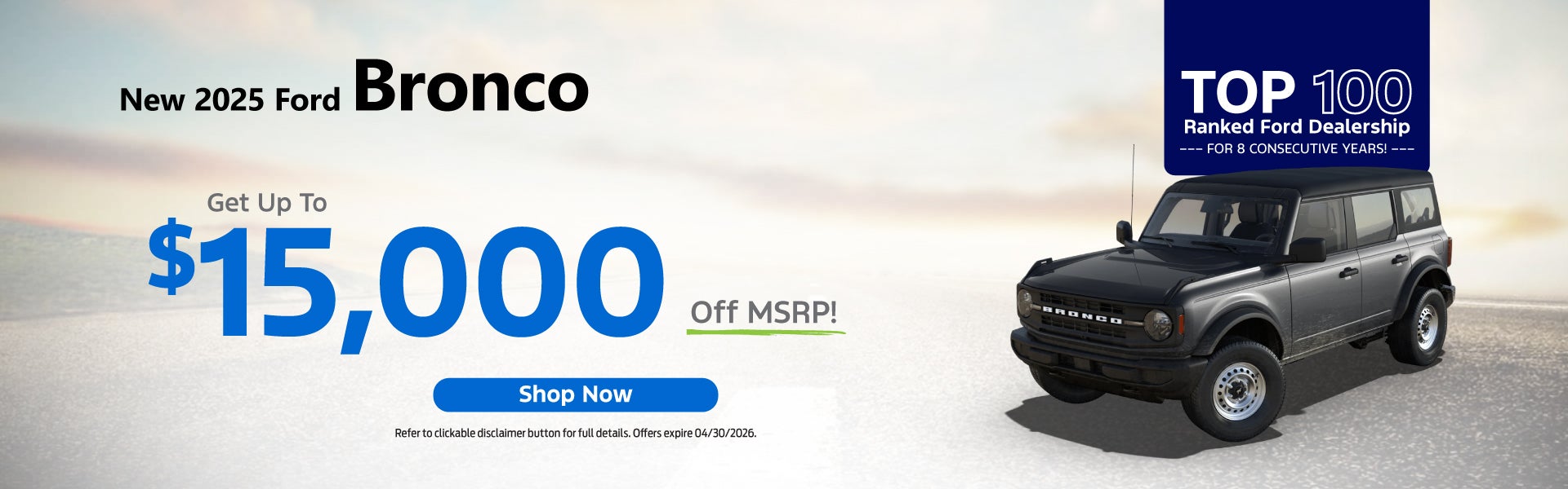 New 2025 Bronco